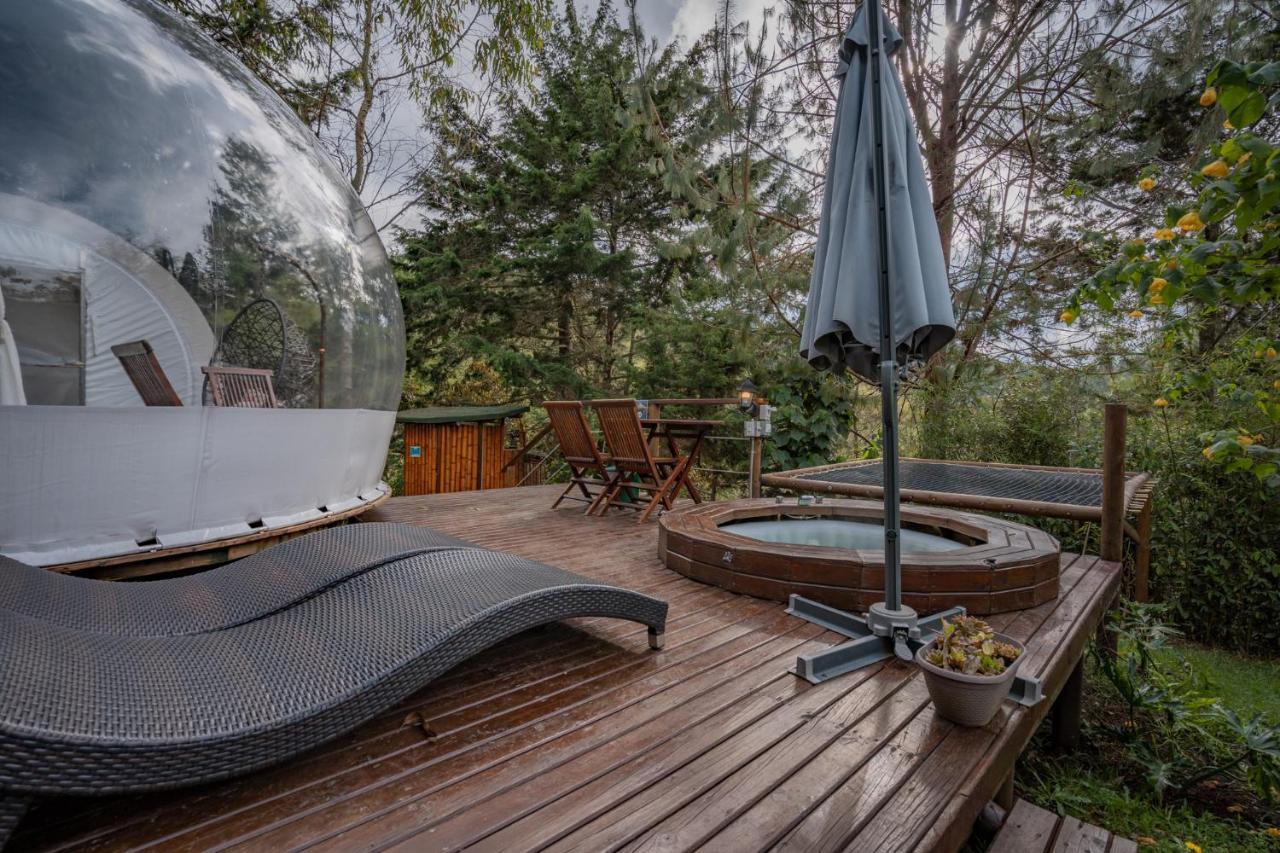 Готель Bubblesky Glamping 40 Min From Medellin Ель-Ретіро Екстер'єр фото