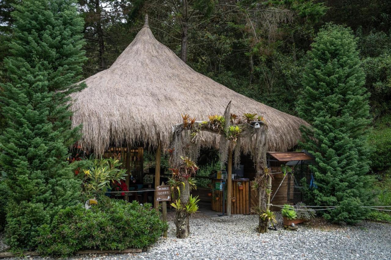 Готель Bubblesky Glamping 40 Min From Medellin Ель-Ретіро Екстер'єр фото