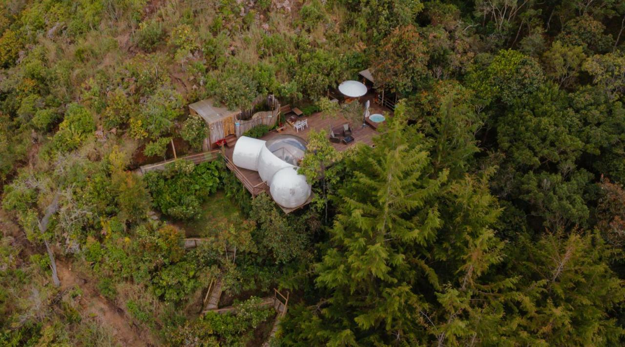 Готель Bubblesky Glamping 40 Min From Medellin Ель-Ретіро Екстер'єр фото